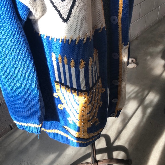 True Vintage Ugly Hanukkah Sweater - Picture 5 of 7